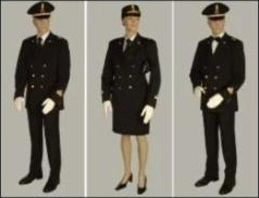 Black gala uniforms